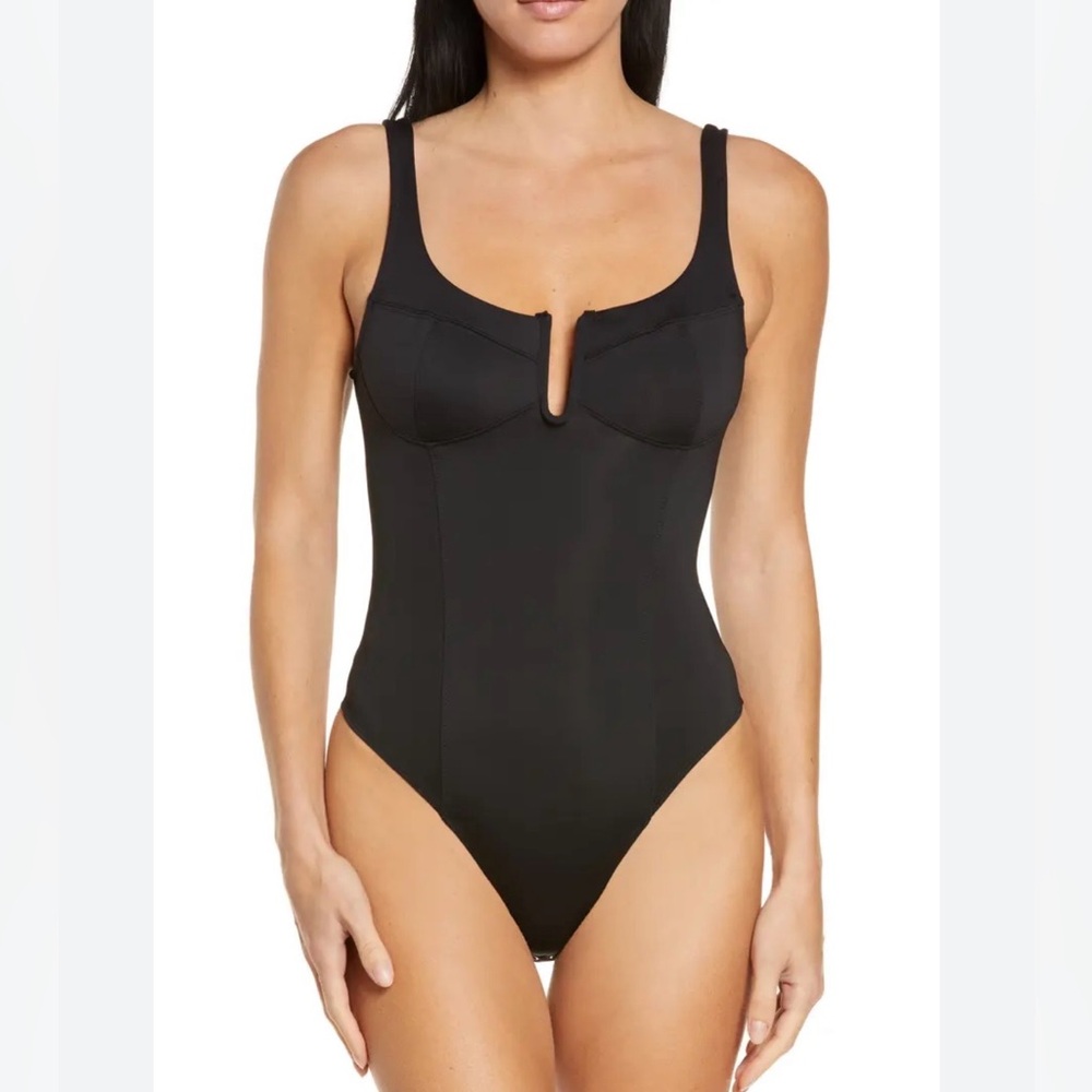 GOOD AMERICAN Sculpting Corset Bodysuit